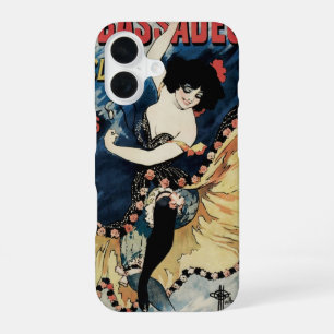 Coque iPhone 16 Danseuse flamenca Art nouveau vintage, Ambassadeur
