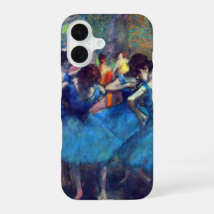 Coque iPhone 16 Danseuses en bleu par Edgar Degas, Art de ballet v