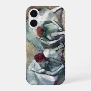 Coque iPhone 16 Danseuses Lacant Leurs Chaussures par Edgar Degas