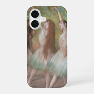 Coque iPhone 16 Danseuses Vertes par Edgar Degas, Art de Ballet Vi