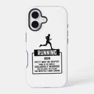 Coque iPhone 16 Définition de course à pied