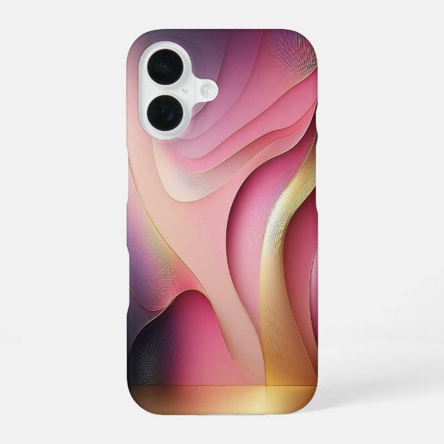 Coque iPhone 16 Dérive d'Aurore (Verso)
