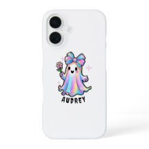 Design Fantôme coloré avec Bow et Flower