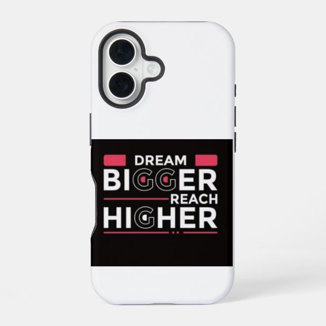 Coque iPhone 16 design mobile pour une belle motivation (Verso)
