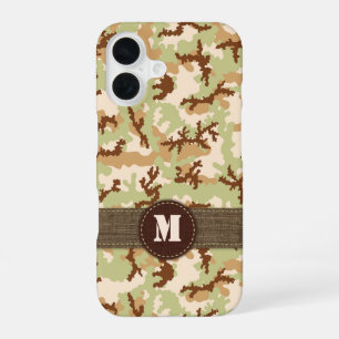 Coque iPhone 16 Dessert camouflage