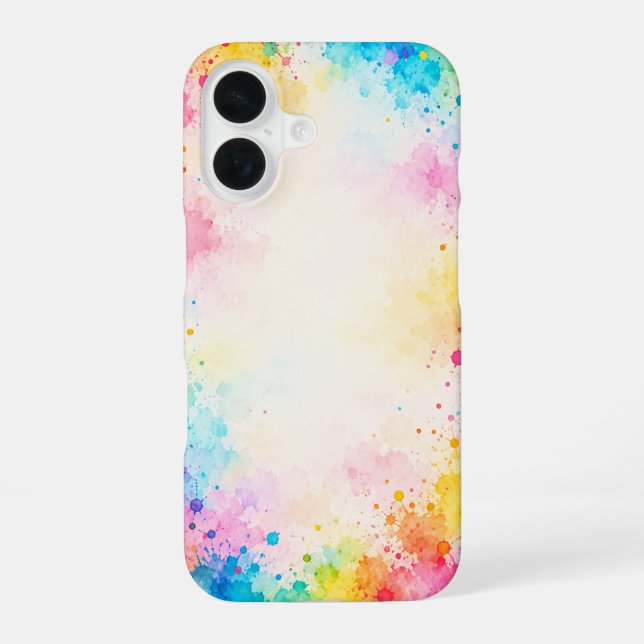 Coque iPhone 16 Dessin coloré  (Verso)