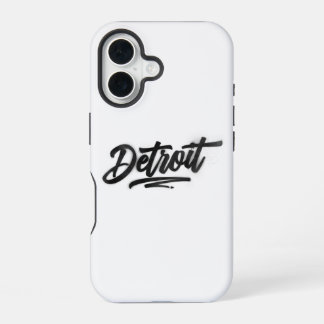 Coque iPhone 16 Détroit 
