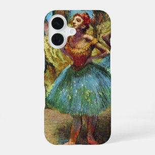 Coque iPhone 16 Deux danseuses d'Edgar Degas, Art de ballet vintag