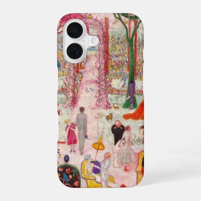 Coque iPhone 16 Dimanche après-midi à la campagne (Verso)