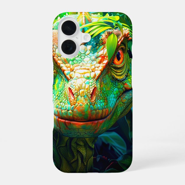 Coque iPhone 16 DInosaur (Verso)