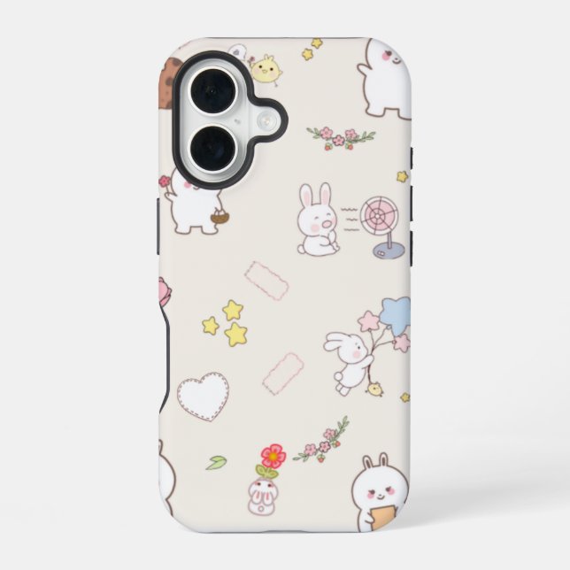 Coque iPhone 16 Douce étreinte  (Verso)