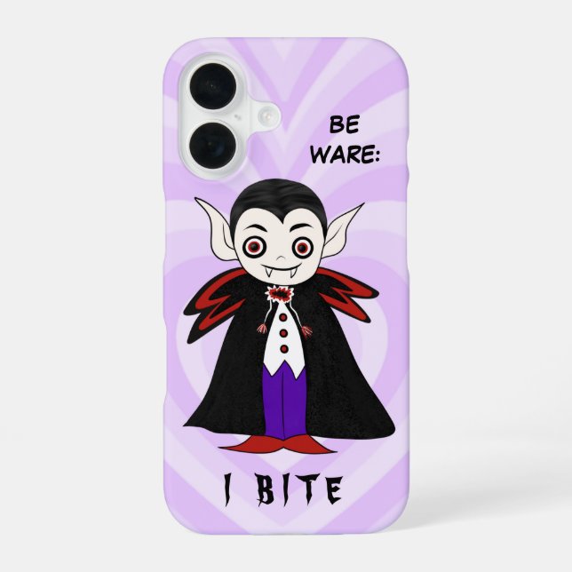 Coque iPhone 16 Dracula (Verso)