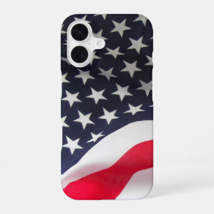Coque iPhone 16 Drapeau Américain