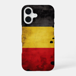 Coque iPhone 16 Drapeau Belgique