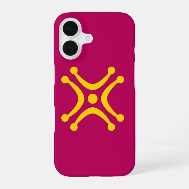 Coque iPhone 16 Drapeau Cantabrique Lábaru (Verso)