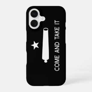 Coque iPhone 16 Drapeau Come and Take It ~ Texas