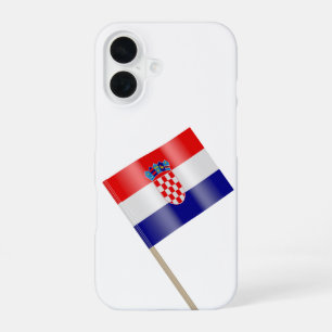 Coque iPhone 16 Drapeau de Croatie