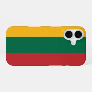 Coque iPhone 16 Drapeau de la Lituanie