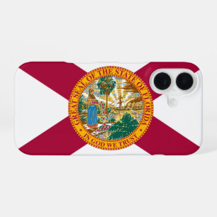 Coque iPhone 16 Drapeau de l'État de Floride