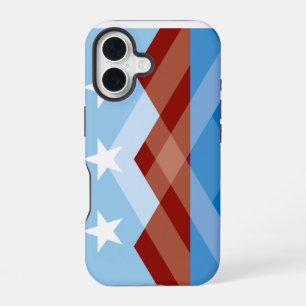 Coque iPhone 16 Drapeau de Peoria, Arizona