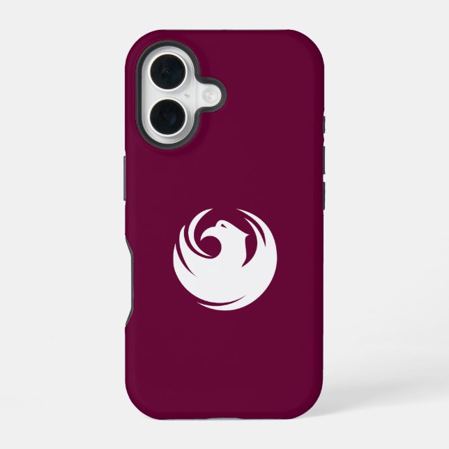 Coque iPhone 16 Drapeau de Phoenix, Arizona (Verso)