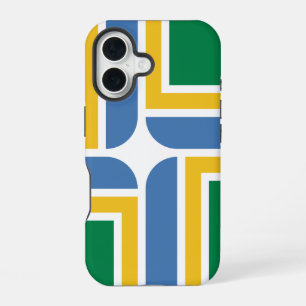 Coque iPhone 16 Drapeau de Portland, Oregon