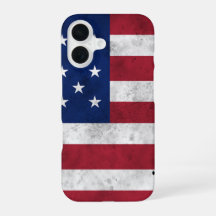 Drapeau USA vintage rouge blanc bleu patriotique a