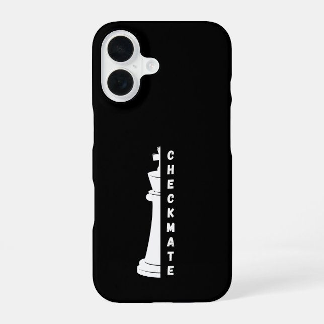 Coque iPhone 16 Échec et mat (Verso)
