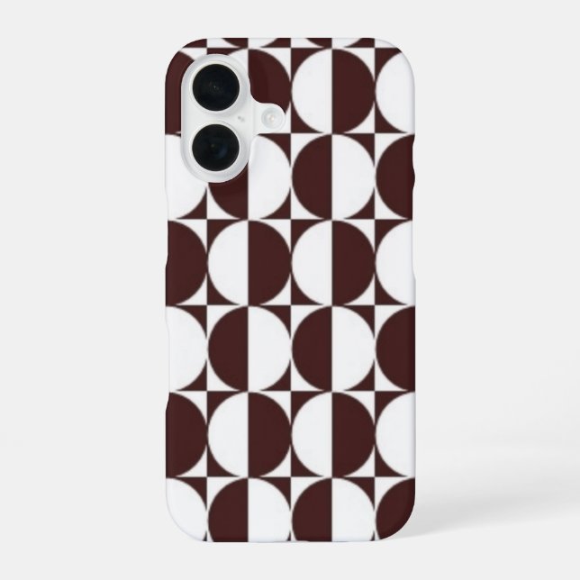 Coque iPhone 16 Édition Havana Brown (Verso)