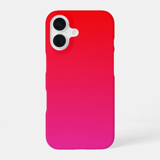 Coque iPhone 16 Effet Rouge à Lèvres Fondu (Verso)