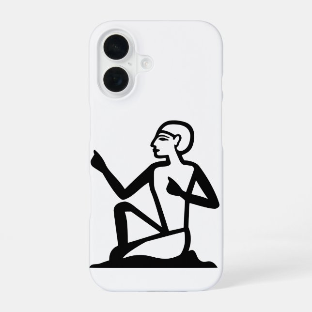 COQUE iPhone 16 ÉGYPTIEN (Verso)