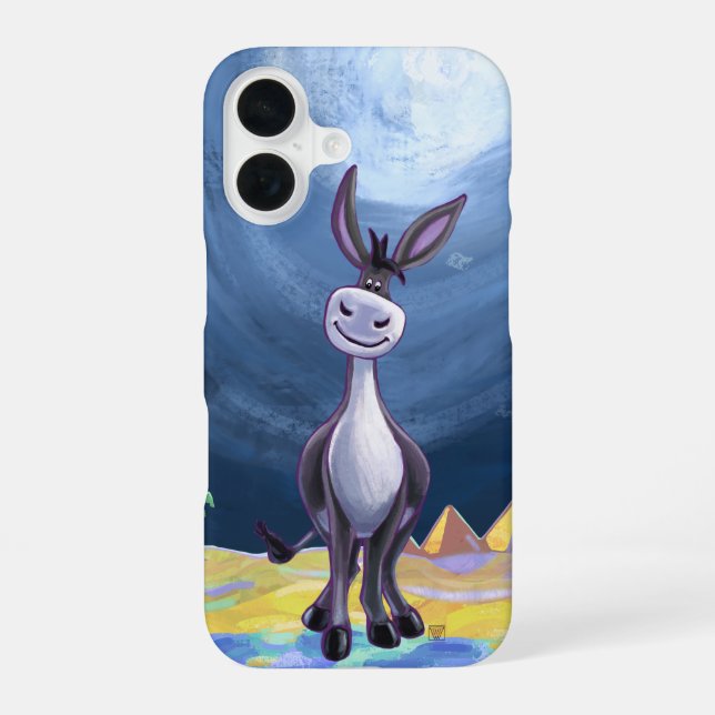 Coque iPhone 16 Électronique de l'âne (Verso)