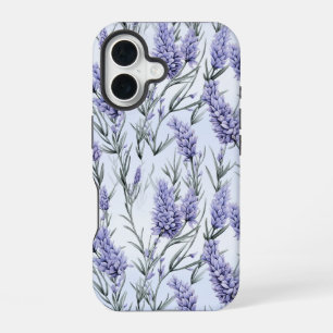 Coque iPhone 16 Élégant Lavande dur