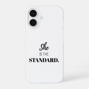 Coque iPhone 16 Elle est la référence – Un féminisme audacieux et 