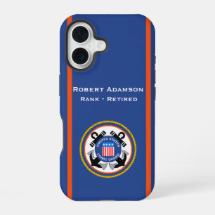 Coque iPhone 16 Emblème de la défense américaine - personnaliser