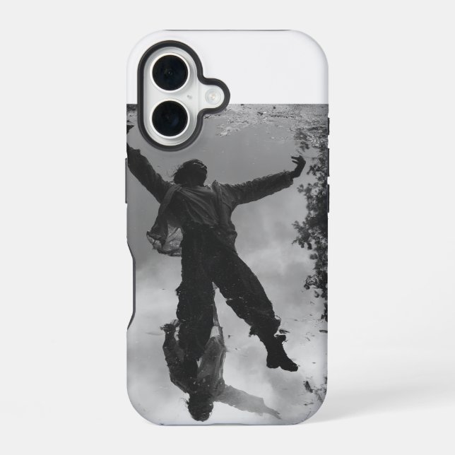 Coque iPhone 16 Entre deux mondes-01 (Verso)