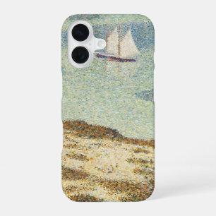 Coque iPhone 16 Entrée du port par Georges Seurat, Art ancien
