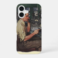 Entrepreneur Vintage, Réparateur de Téléphone à Pi