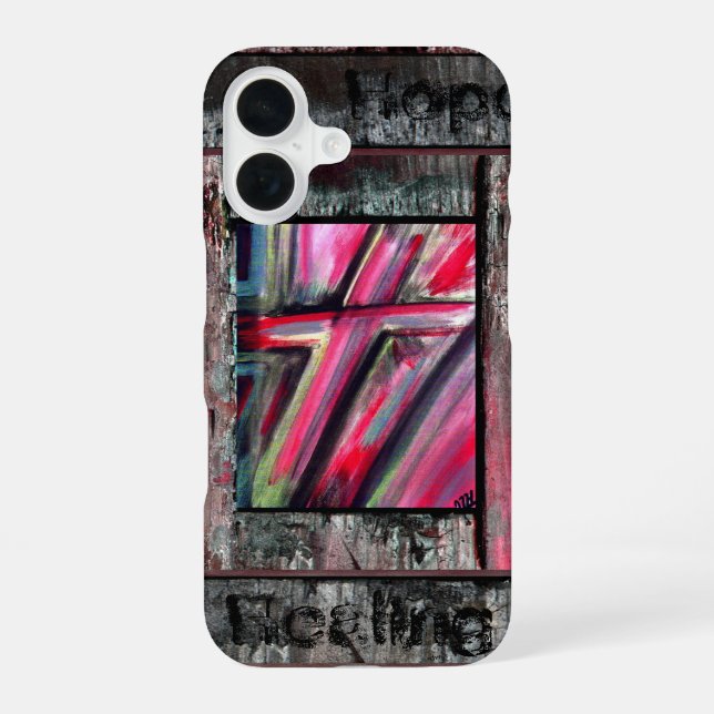 Coque iPhone 16 Espoir et Guérison (Verso)