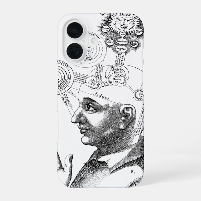Coque iPhone 16 Esprit et Conscience (Verso)