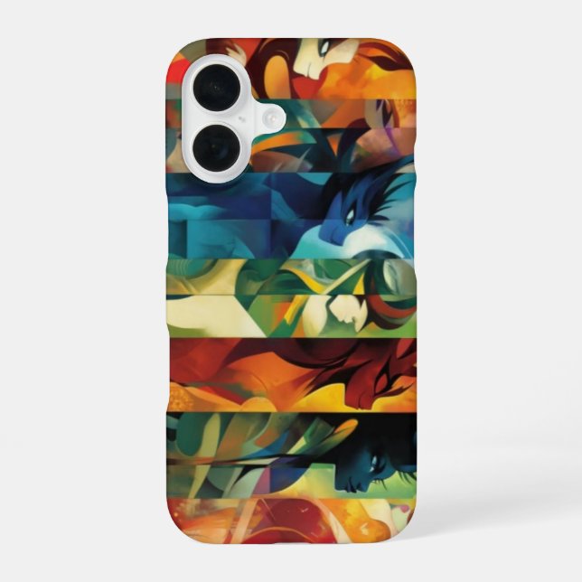 Coque iPhone 16 Essence Dynamique : Gardiens du Spectre (Verso)