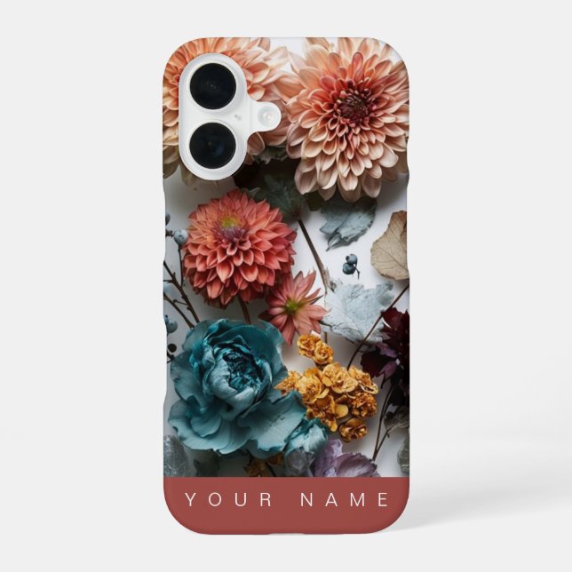 Coque iPhone 16 Essence Élégante Pêche (Verso)