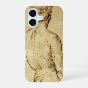 Coque iPhone 16 Étude de la statue de David de Michel-Ange par Rap
