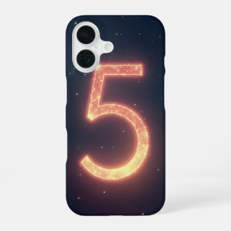 Coque iPhone 16 Étui avec numéro de destinée