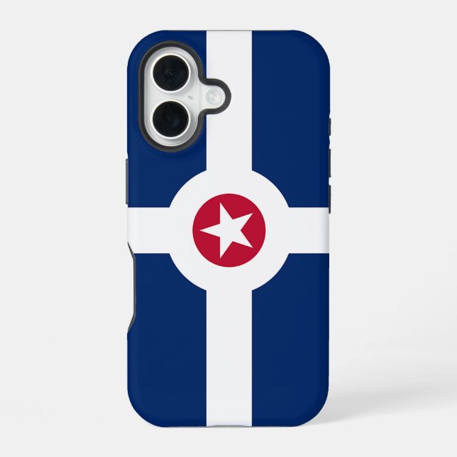 Coque iPhone 16 Étui Case-Mate Apple iPhone 16 avec le drapeau d'I (Verso)