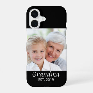 Coque iPhone 16 Étui Case-Mate iPhone avec photo de grand-mère éta