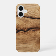 Étui de téléphone à texture de bois Wild Grain