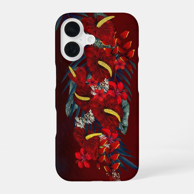 Coque iPhone 16 Étui de téléphone Avec Aloha (Verso)