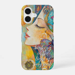 Coque iPhone 16 Étui de téléphone Boho Soul Glow
