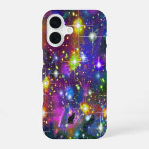 Coque iPhone 16 Étui de téléphone Champ Stellaire Resplendissant